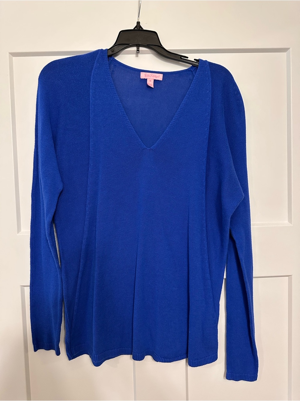 Lilly Pulitzer Bright Royal Blue V-Neck Sweater